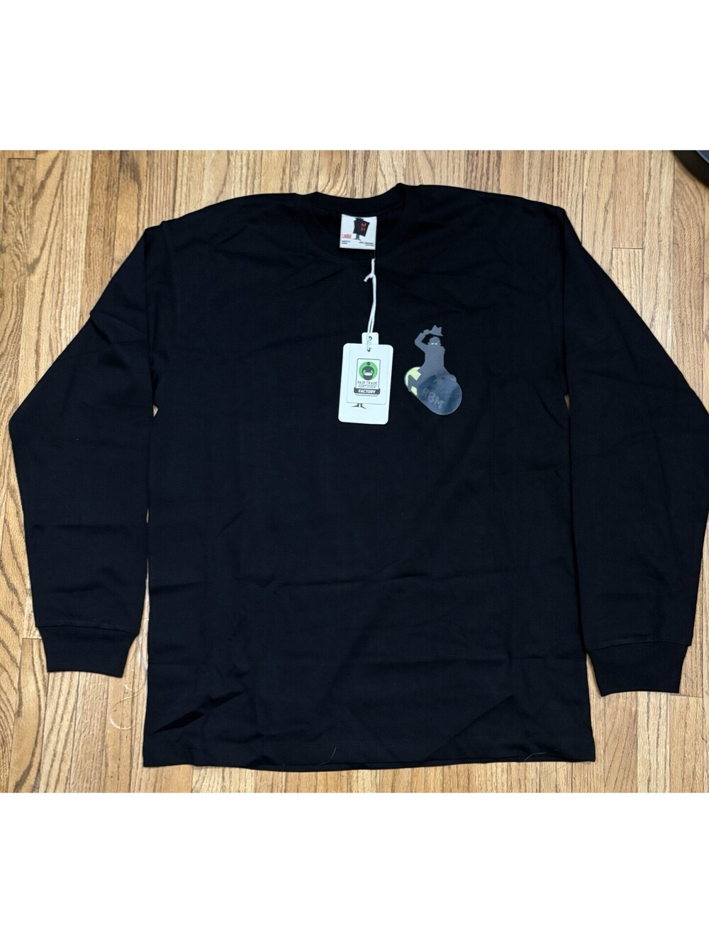 Real Bad Men Large Long Sleeve Tshirt